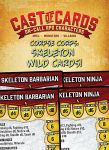 RPG Item: Cast of Cards: Corpse Corps: Skeleton Wild Cards