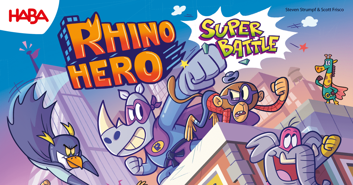 Rhino Hero - Super Battle - Jeux de société - Acheter sur L'Auberge du