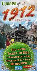 Ticket to Ride: Europa 1912 Cover Artwork
