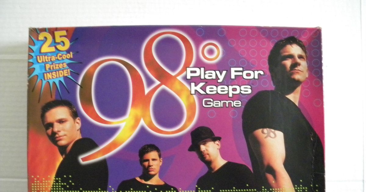98 Degrees: Play for Keeps, Board Game