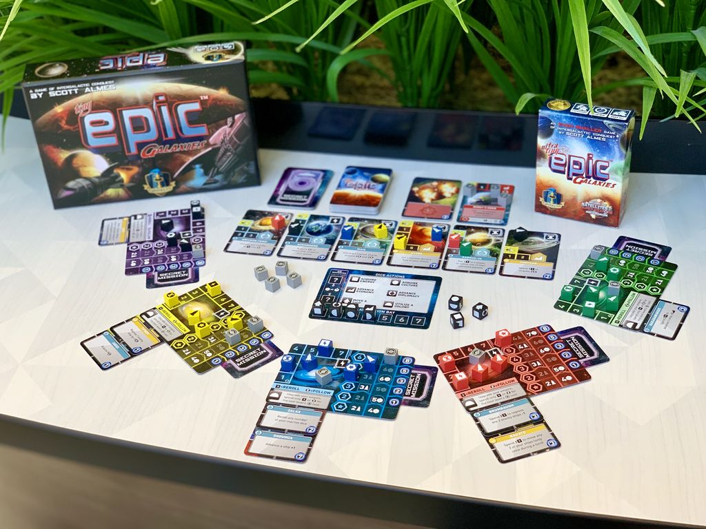 Ultra Tiny Epic Galaxies Image Boardgamegeek
