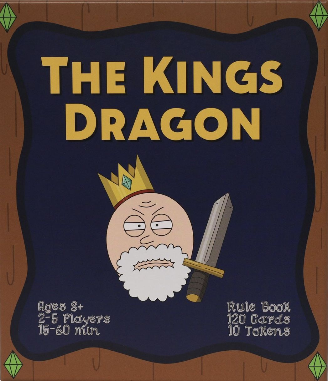Cover art for The Kings Dragon
