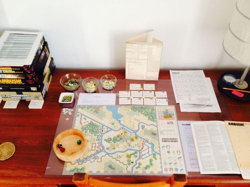 ロピア 爆買い + Out Move + Ambush of Review Purple Star Silver + Heart ウォーゲーム