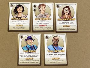 Freedom Five: 2021 Dice Tower Bystander Cards