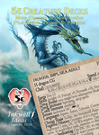 RPG Item: 5e Creature Decks: More Dragons & Monstrosities (Plus Beasts, Oozes, & Plantlife)