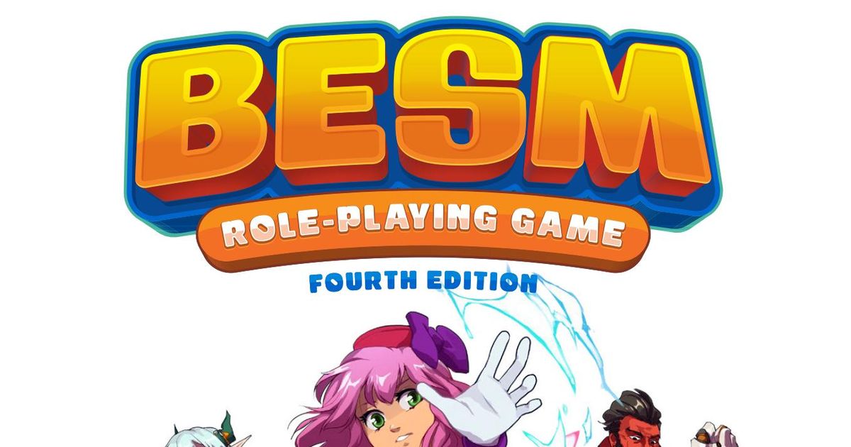 BESM Roleplaying Game Fourth Edition RPG Item RPGGeek