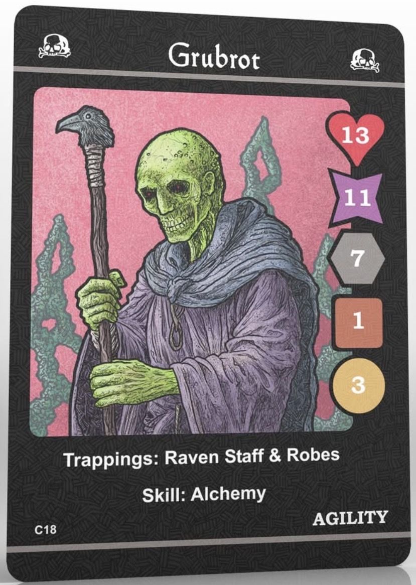 Iron Helm: Grubrot Promo Card