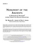 RPG Item: ADAP2-1: Monument of the Ancients