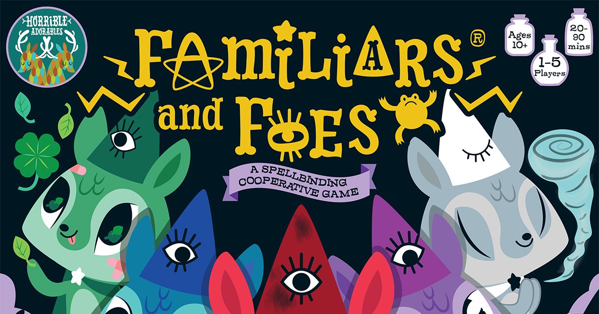 Familiars and Foes Board Game BoardGameGeek