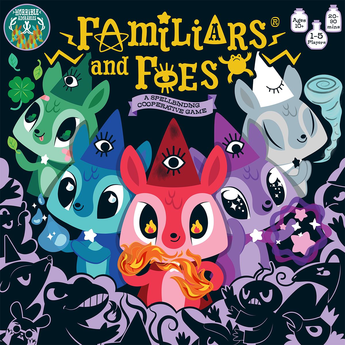 Boîte du jeu Familiars and Foes