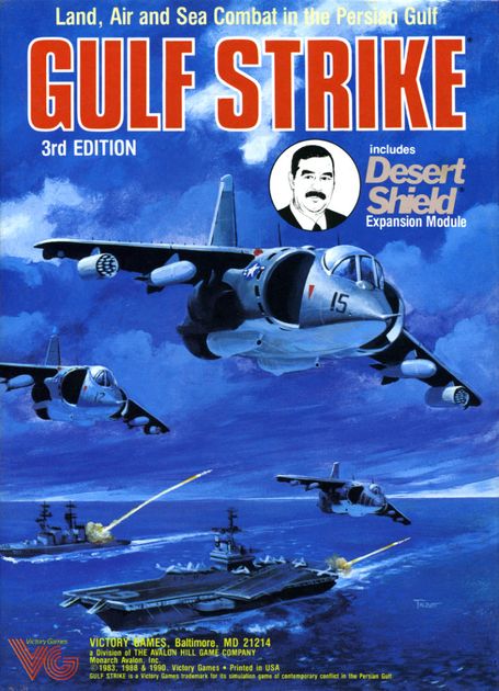 Gulf Strike 2nd Edition Desert Shield Expansion Model Game