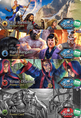 hero realms card sleeves Are worth getting? no peeling Promo Cards, Sleeve Bundle, Watery