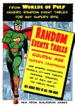 RPG Item: Random Events Tables: Golden Age Supers Campaigns