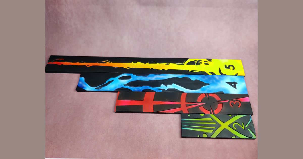 Marvel Crisis Protocol: Measuring Tools | Painted Boardgame minis | RPGGeek