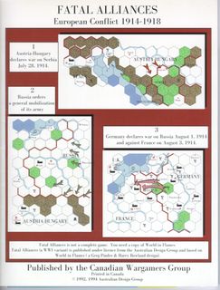 Fatal Alliances II: European Conflict 1914-1918