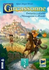 Caja del juego Carcassonne: Messengers & Mayors