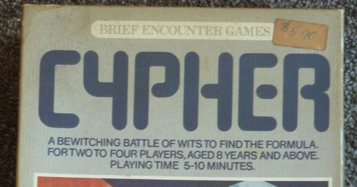 Cypher | Board Game | BoardGameGeek