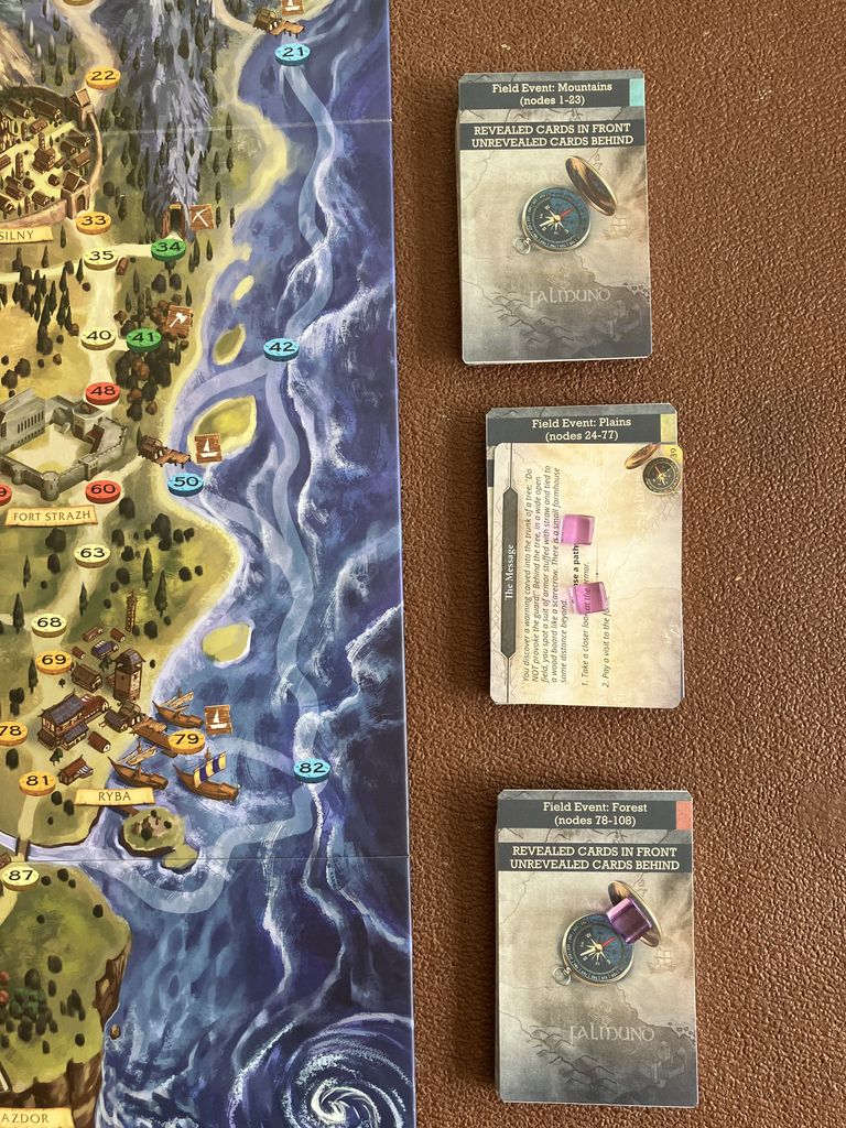 Managing Field Event Cards The Isofarian Guard