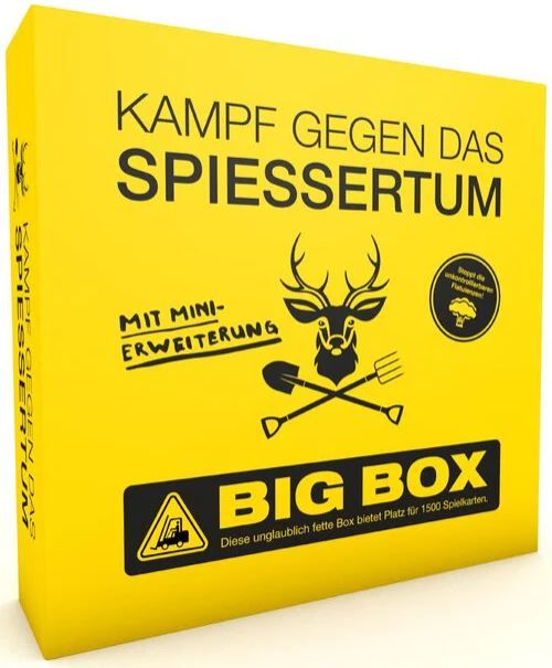 Kampf gegen das Spiessertum: Big Box