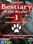 RPG Item: Aquilae: Bestiary of the Realm: Volume 1 (PF1)