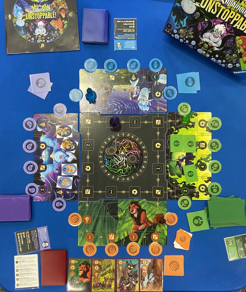 Disney Villainous Unstoppable!, Ravensburger, 2025 — GAMA Expo 2025에서 전시