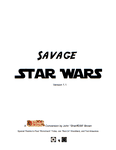 RPG Item: Savage Star Wars