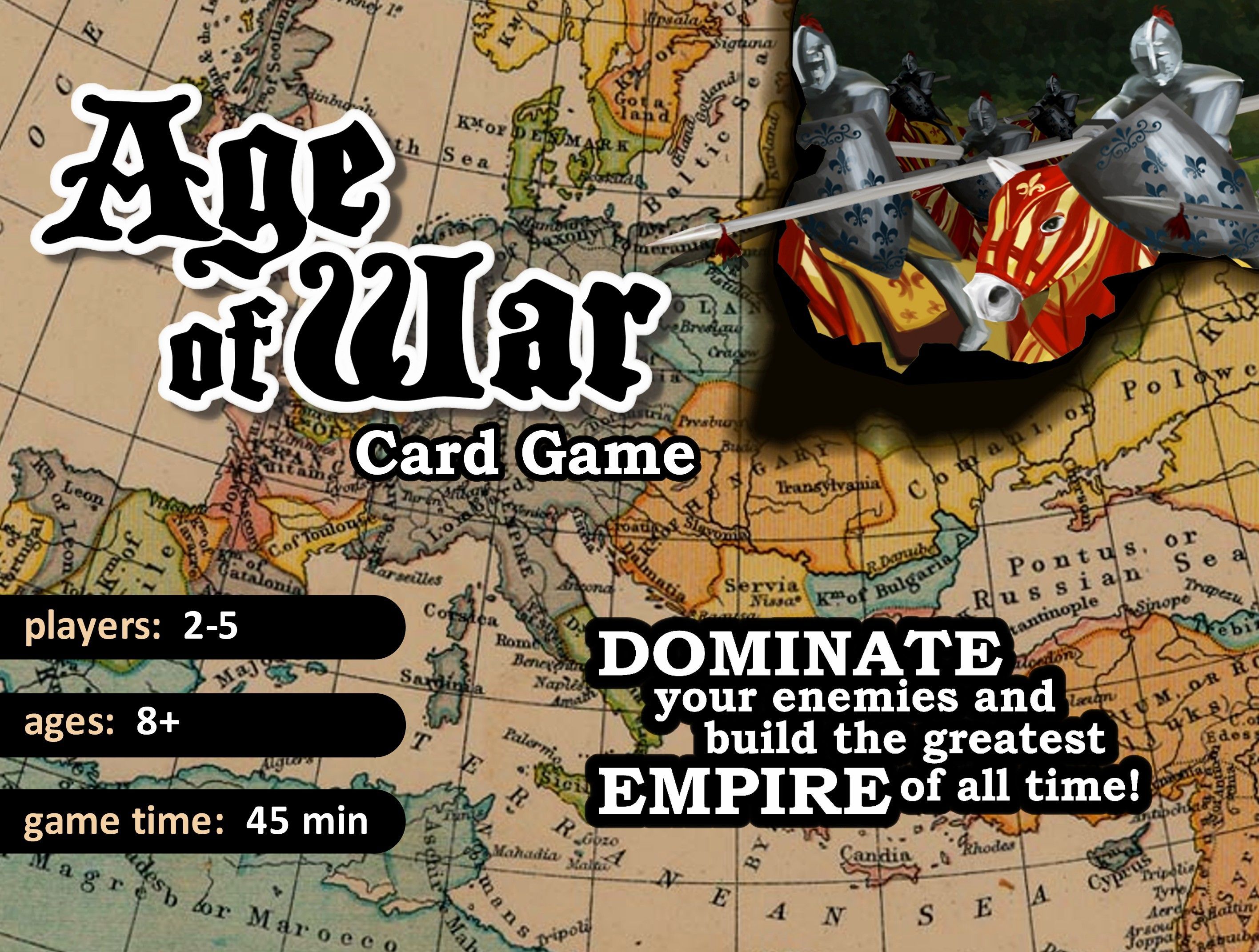 Age of War card game box art