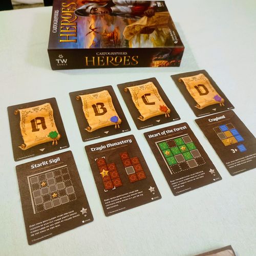 Cartographers Heroes - The best Flip-and-Write! (Play It