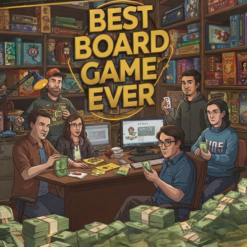 Cover art for Best Board Game Ever: Build Your Board Game Empire