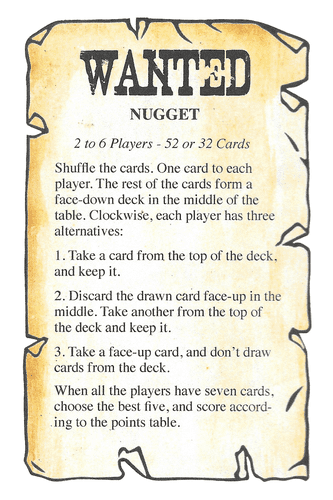 Board Game: Nugget