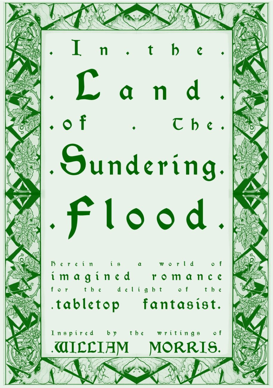 Cover art for In the Land of the Sundering Flood: Inspired by the Writings of William Morris