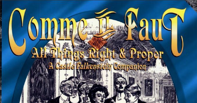 Comme Il Faut | RPG Item | RPGGeek