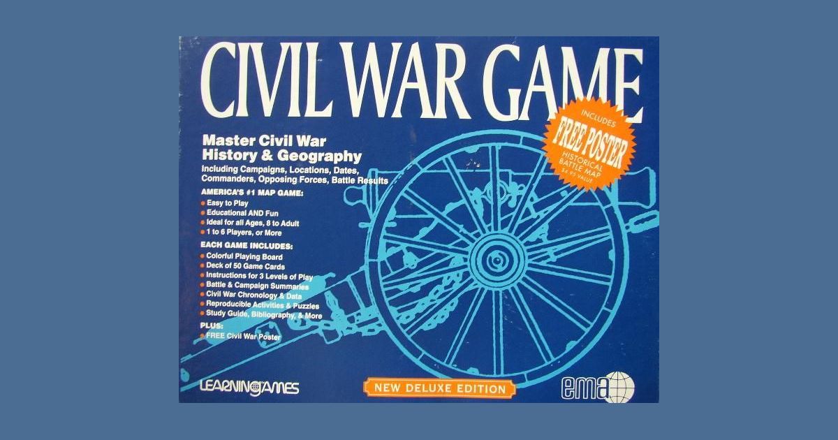 Civil War Game Board Game BoardGameGeek