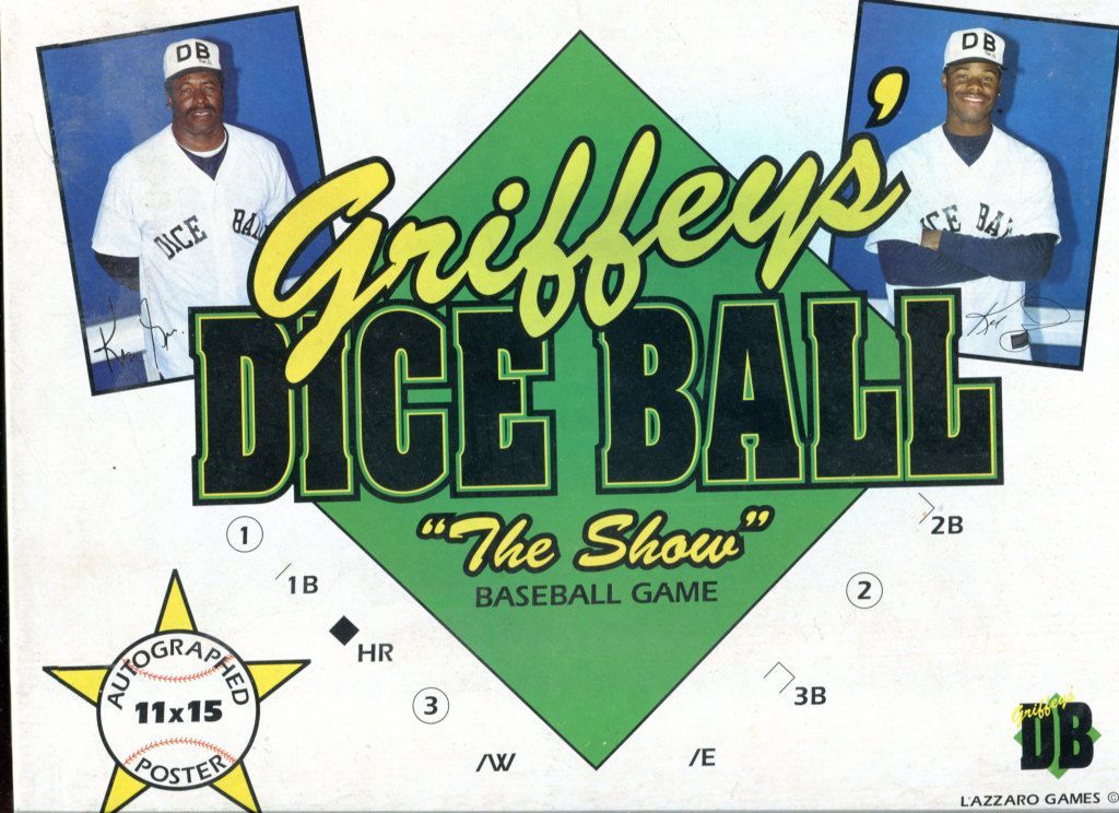 Griffeys' Dice Ball "The show" Baseball Game
