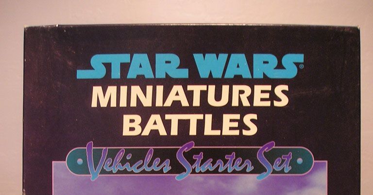 Star Wars Miniatures Battles: Vehicles Starter Set | Board Game 