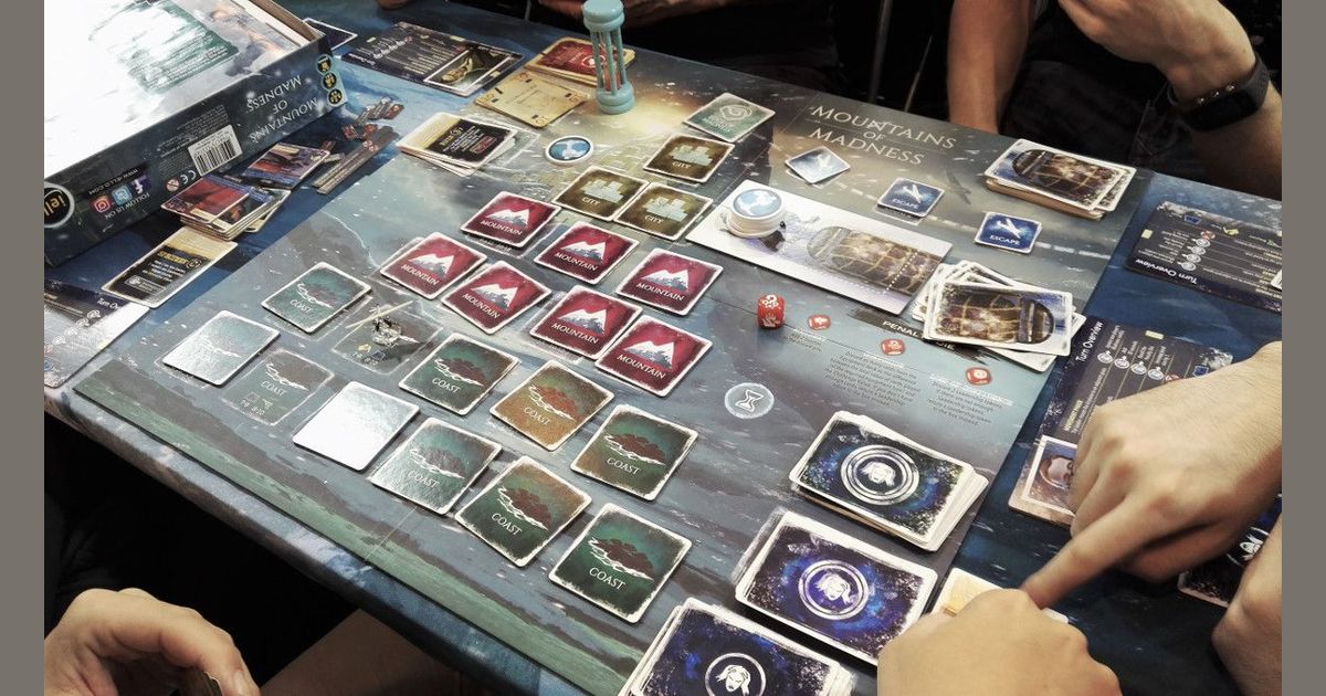 mountains of madness board game geek