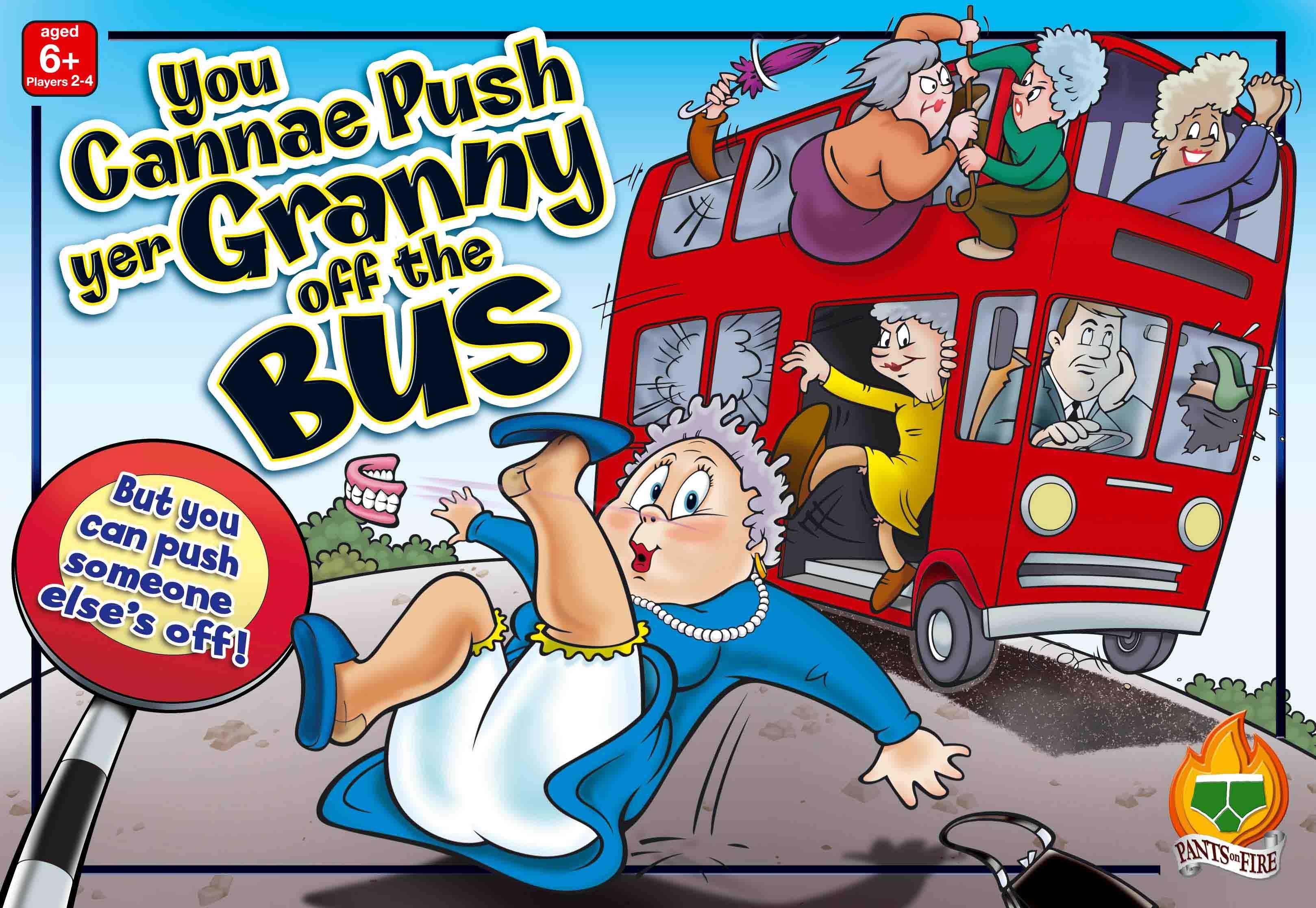 You Cannae Push Yer Granny Off The Bus box art