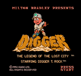 Video Game: Digger T. Rock: Legend of the Lost City