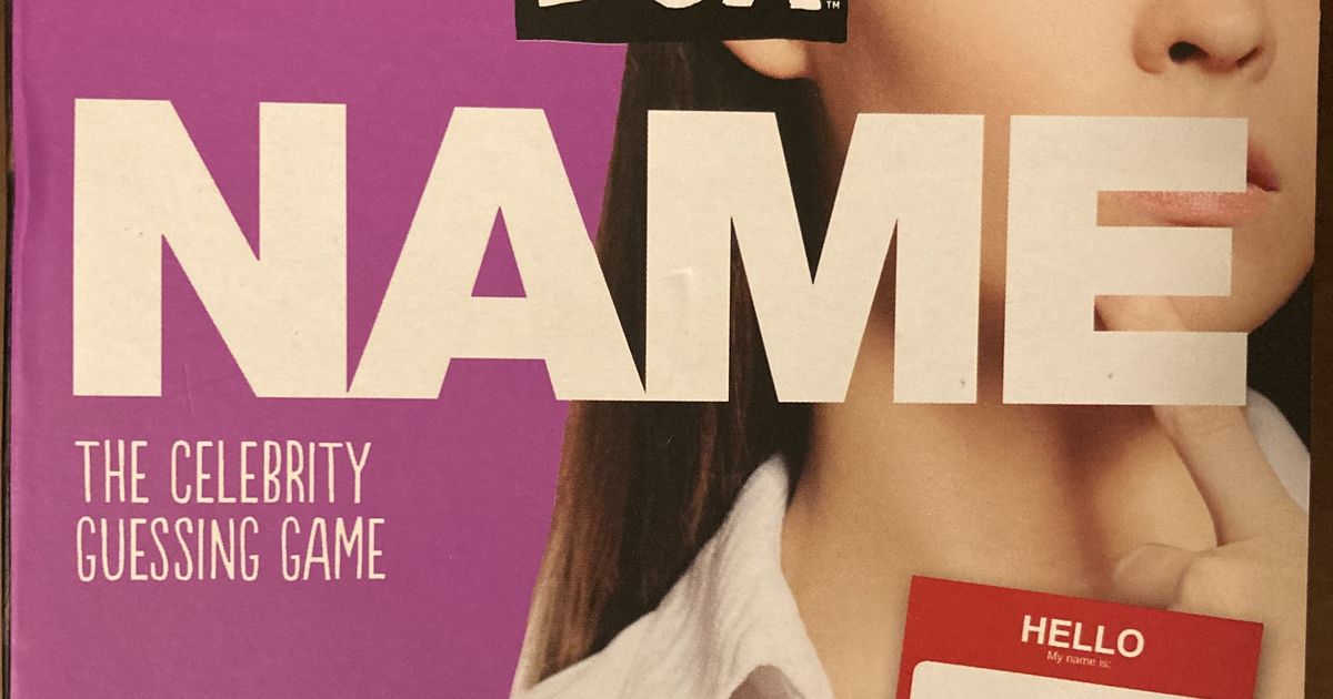 Name The Celebrity Guessing Game Board Game BoardGameGeek