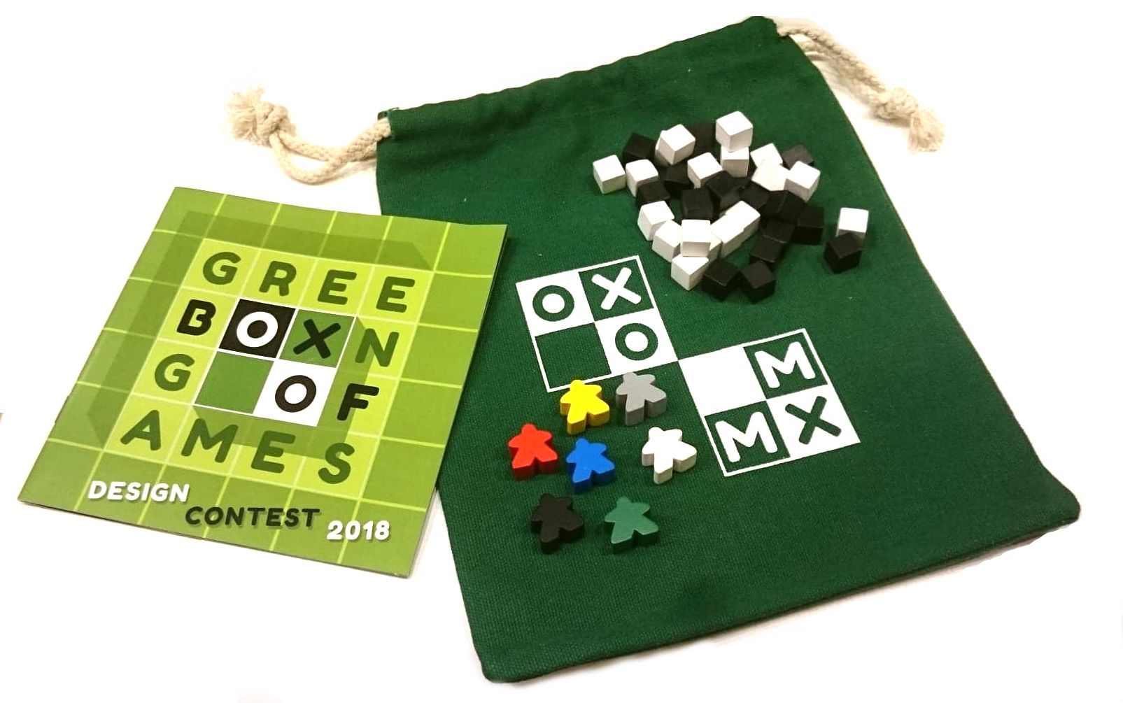 Green Box of Games: The Meeple Mini Expansion