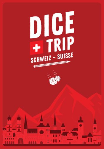 Board Game: Dice Trip: Switzerland