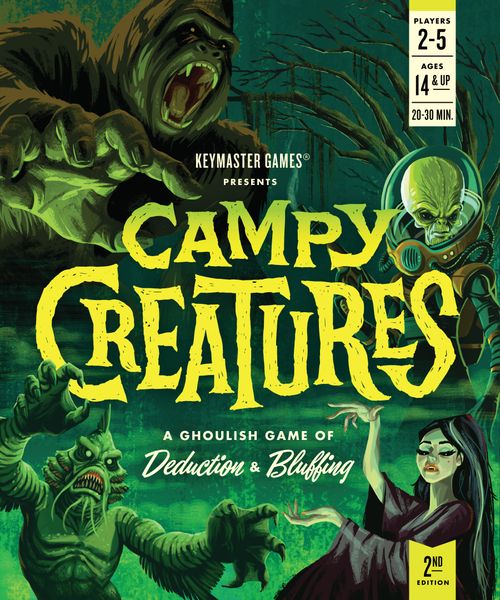 A photo of the front of the game box