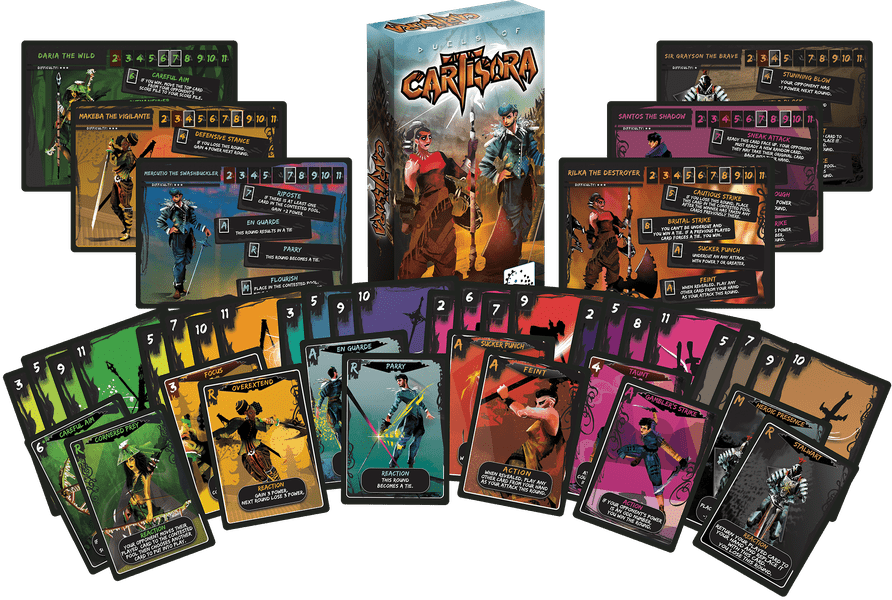 Character Decks and Reference Cards