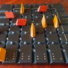 Squadro game in progress