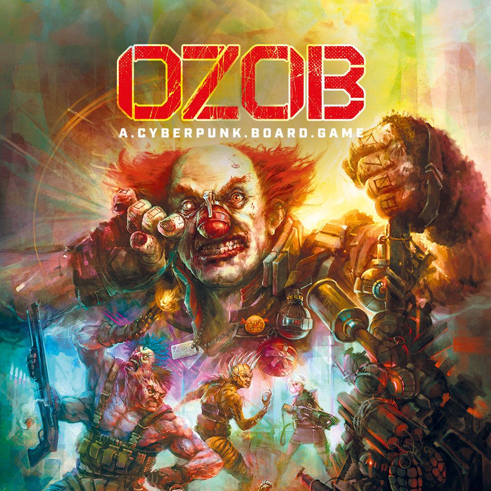 Illustration 1 de Ozob: A Cyberpunk Board Game