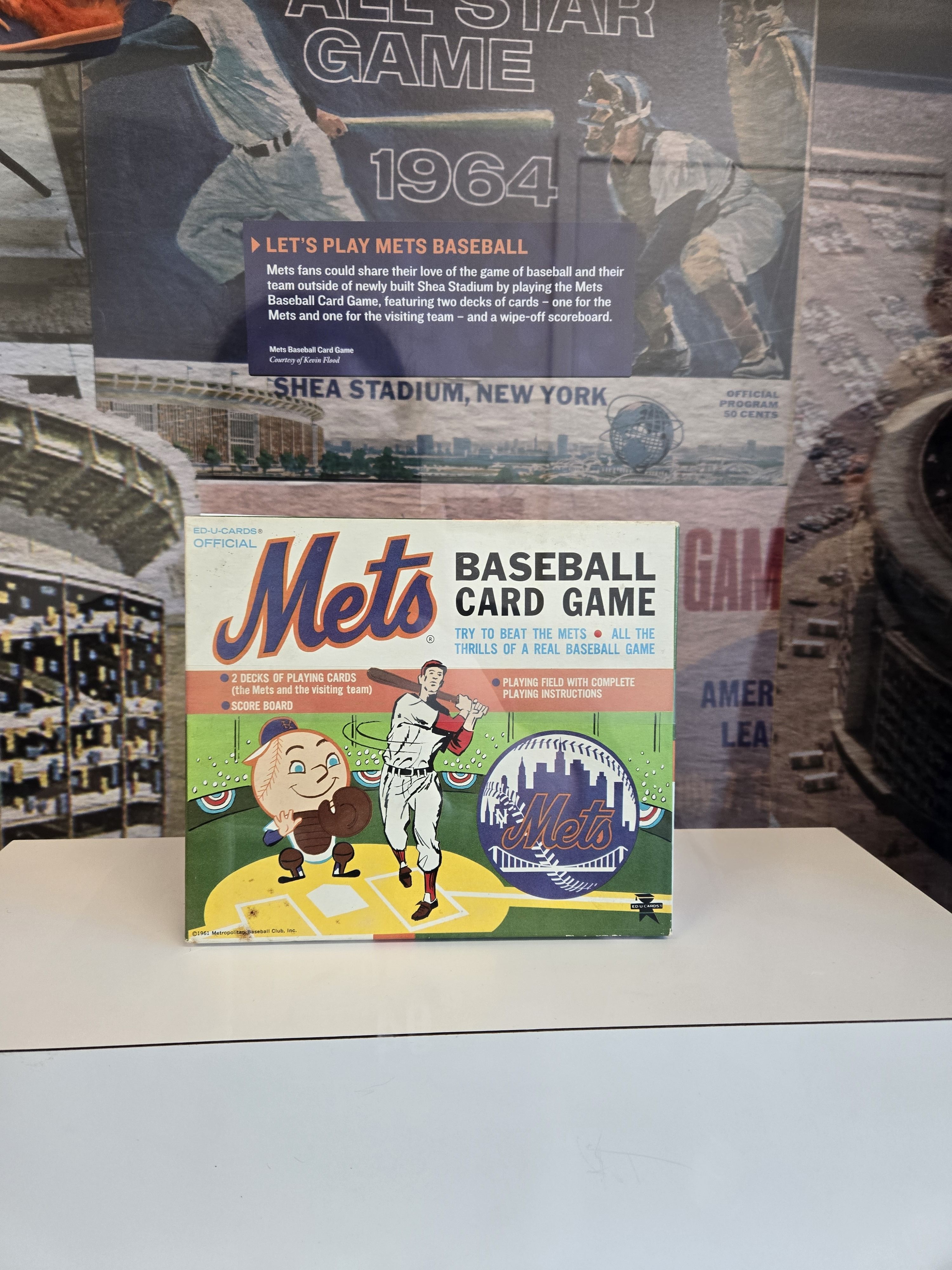 Mets Baseball Card Game