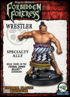 Shadows of Brimstone: Forbidden Fortress – Thermal Plastic Specialty Ally: Wrestler