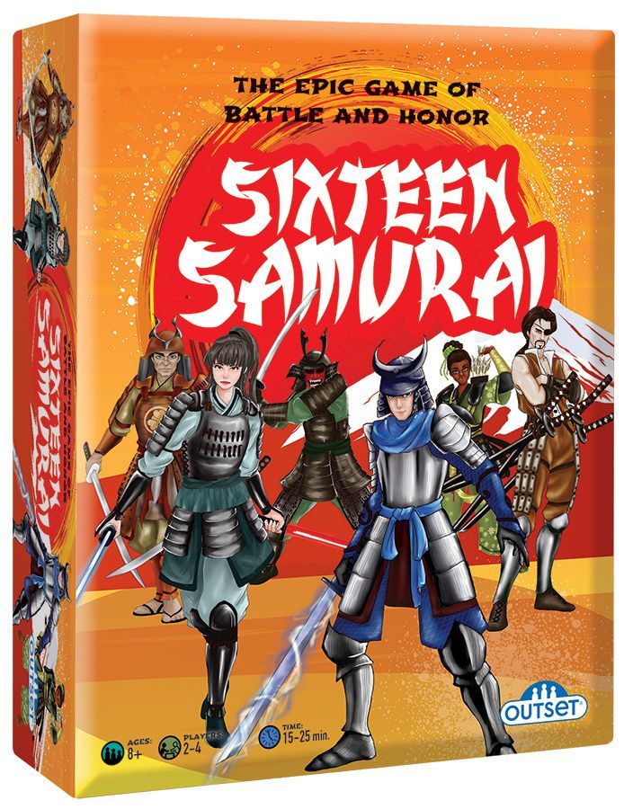 Cover art for Sixteen Samurai