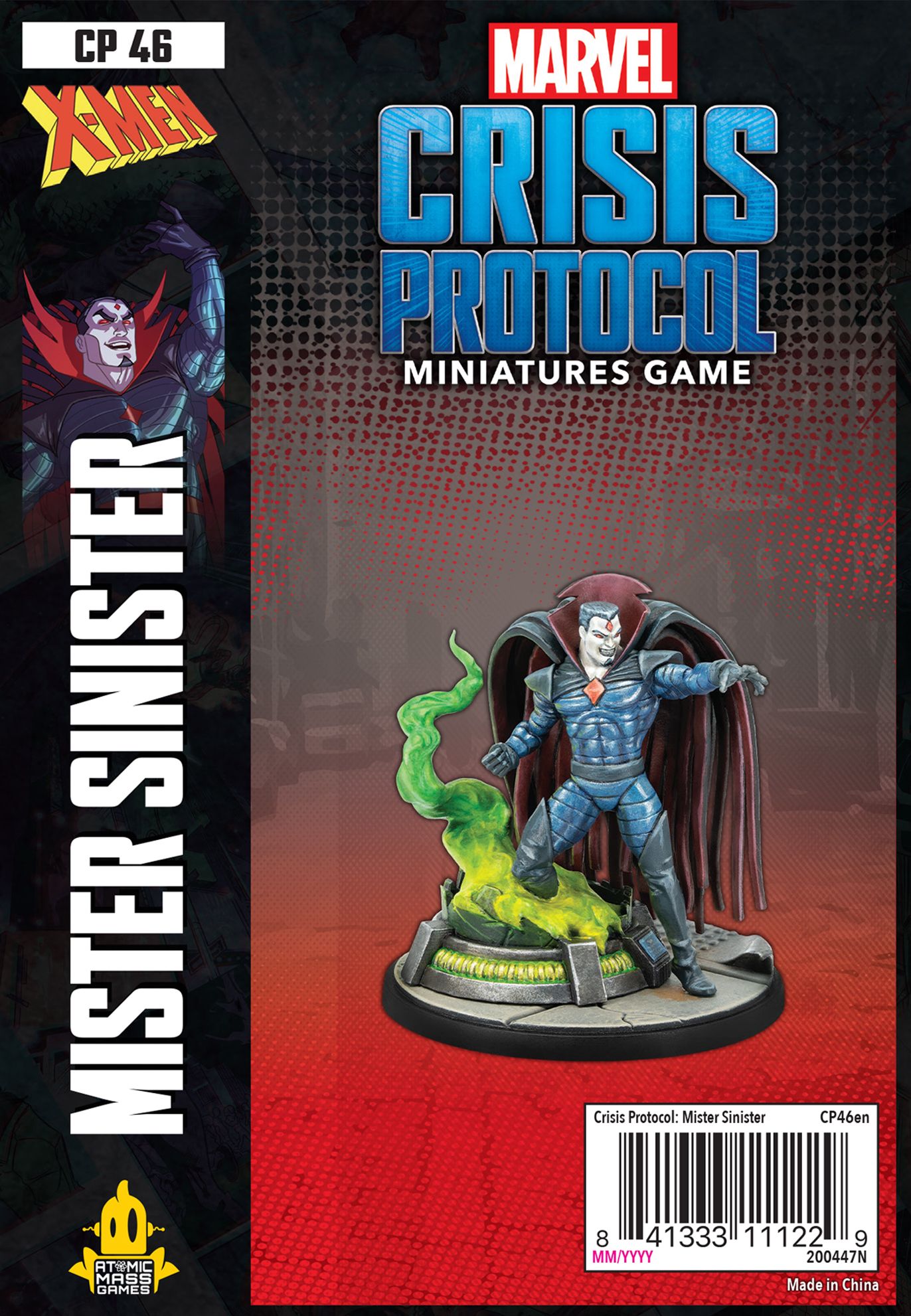 Marvel: Crisis Protocol – Mr. Sinister cover art