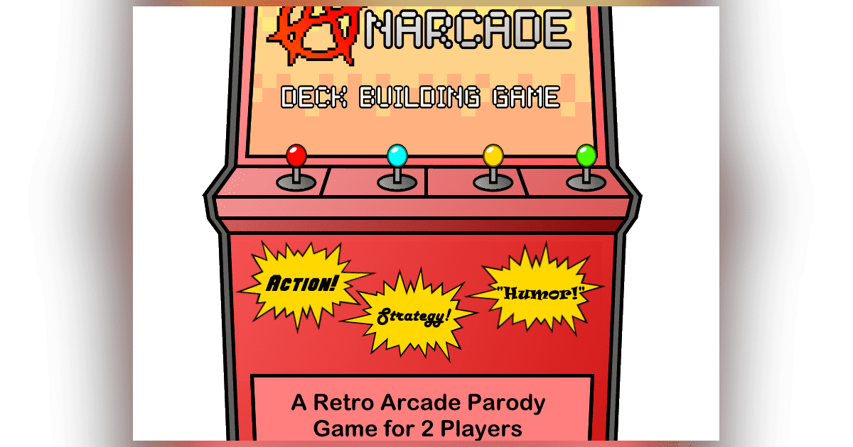 Anarcade Deck Building Game: Raster Red | Board Game | BoardGameGeek